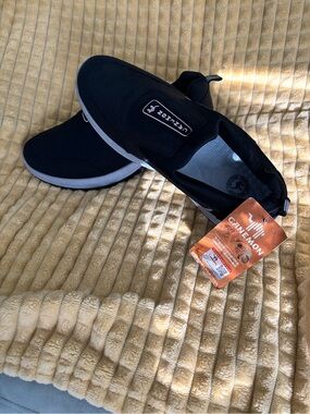 Men's Black Slip-On Casual Shoes by